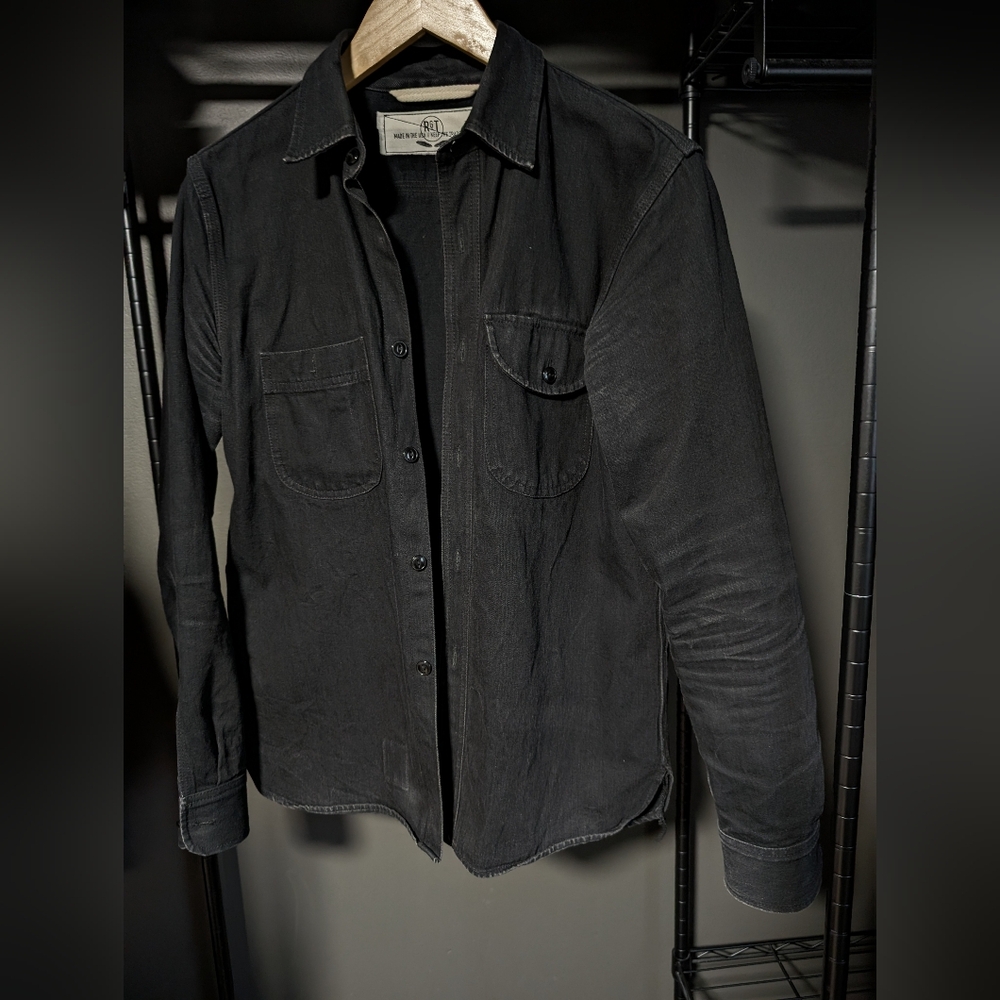 Rogue Territory Black Shirt Jacket